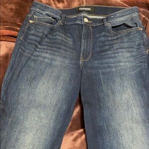 Express Highrise Bell-Flare Jeans 12R